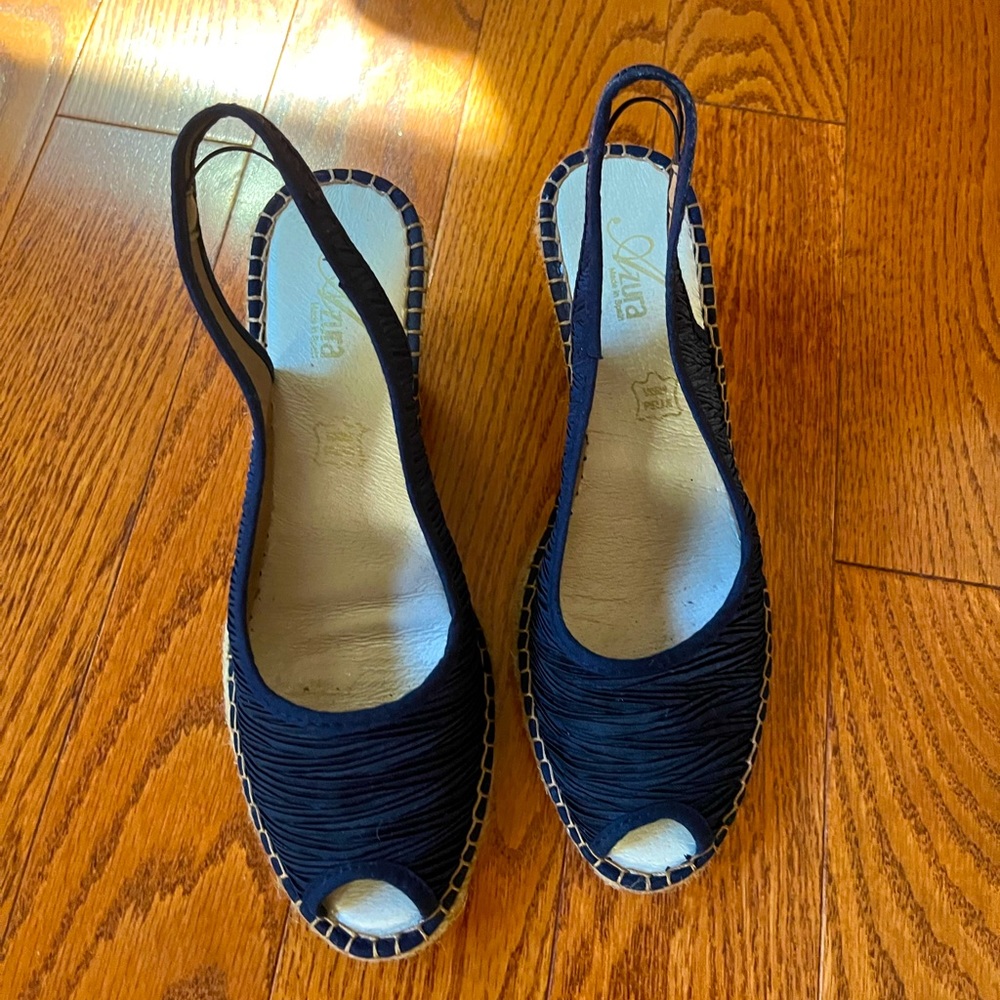 Women’s Navy blue Espadrilles size 7
